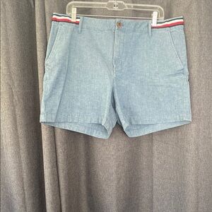 Tommy Hilfiger Blue Flat Front Shorts
